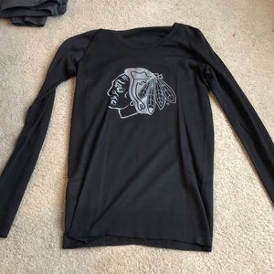 Blackhawks Long sleeve lulu lemon shirt
